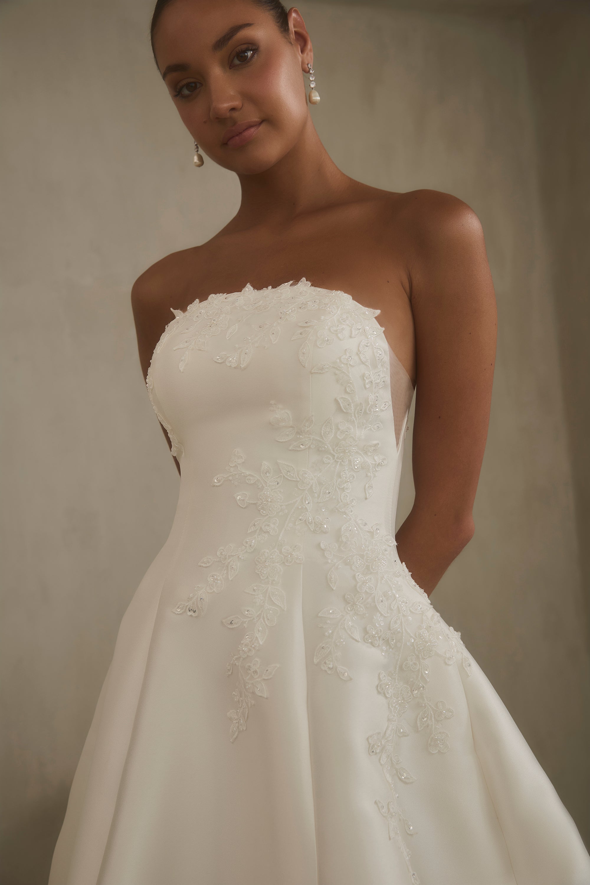 Hadley wedding gown, Casablanca collection by Casablanca Bridal at Vallance Couture Ottawa