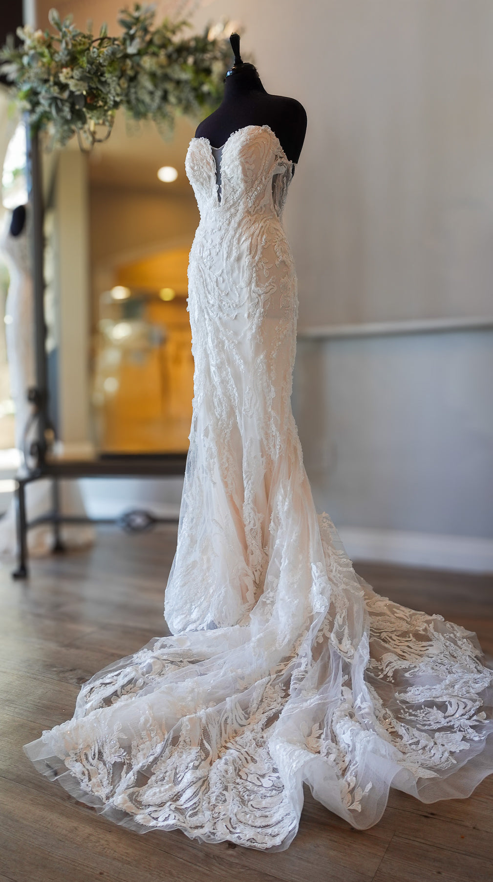 Foreverly FY105 wedding gown by Casablanca Bridal at Vallance Couture Ottawa