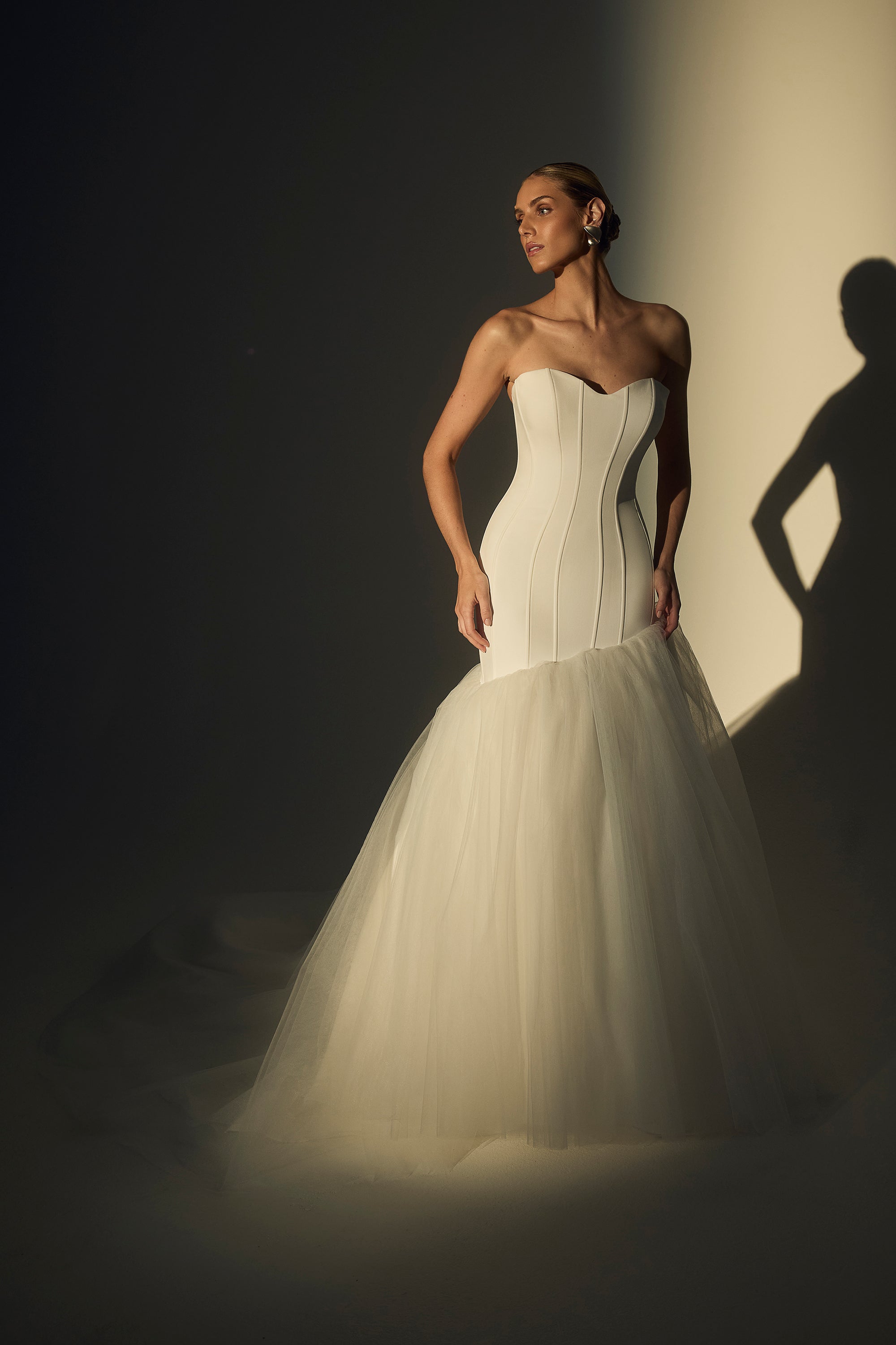 Dina wedding gown, Le Blanc collection by Casablanca Bridal at Vallance Couture Ottawa