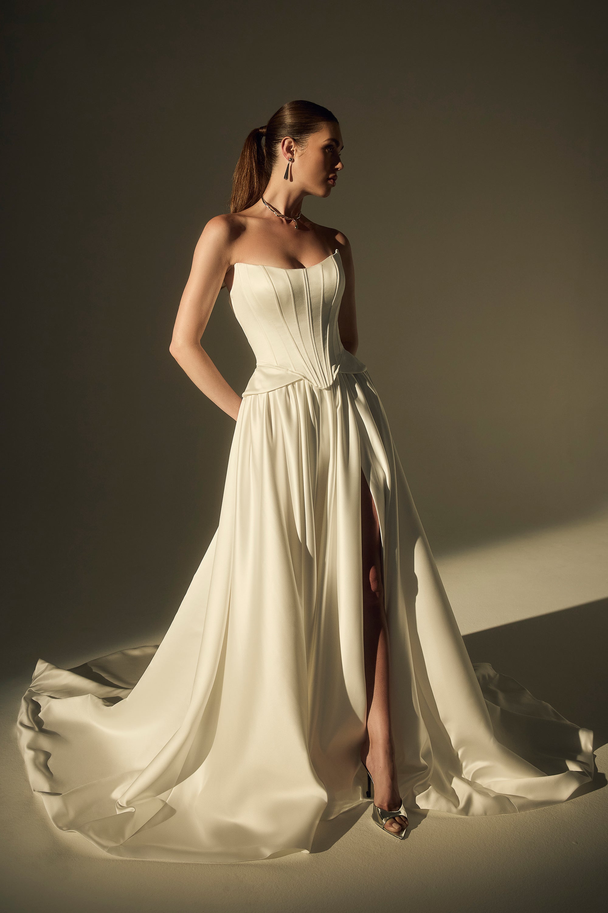 Astra wedding gown, Le Blanc collection by Casablanca Bridal at Vallance Couture Ottawa