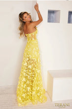 Load image into Gallery viewer, A-Line Strapless Extreme Illusion Butterfly Dress - 241P2086