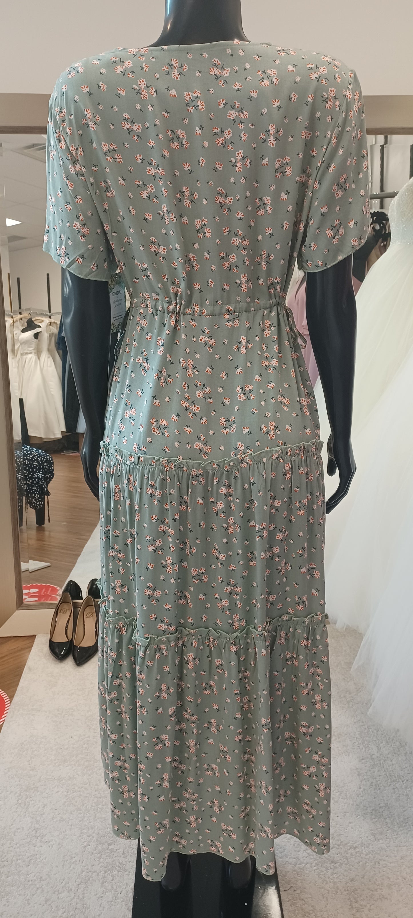 T004 - Casual Boho Peasant Summer Dress