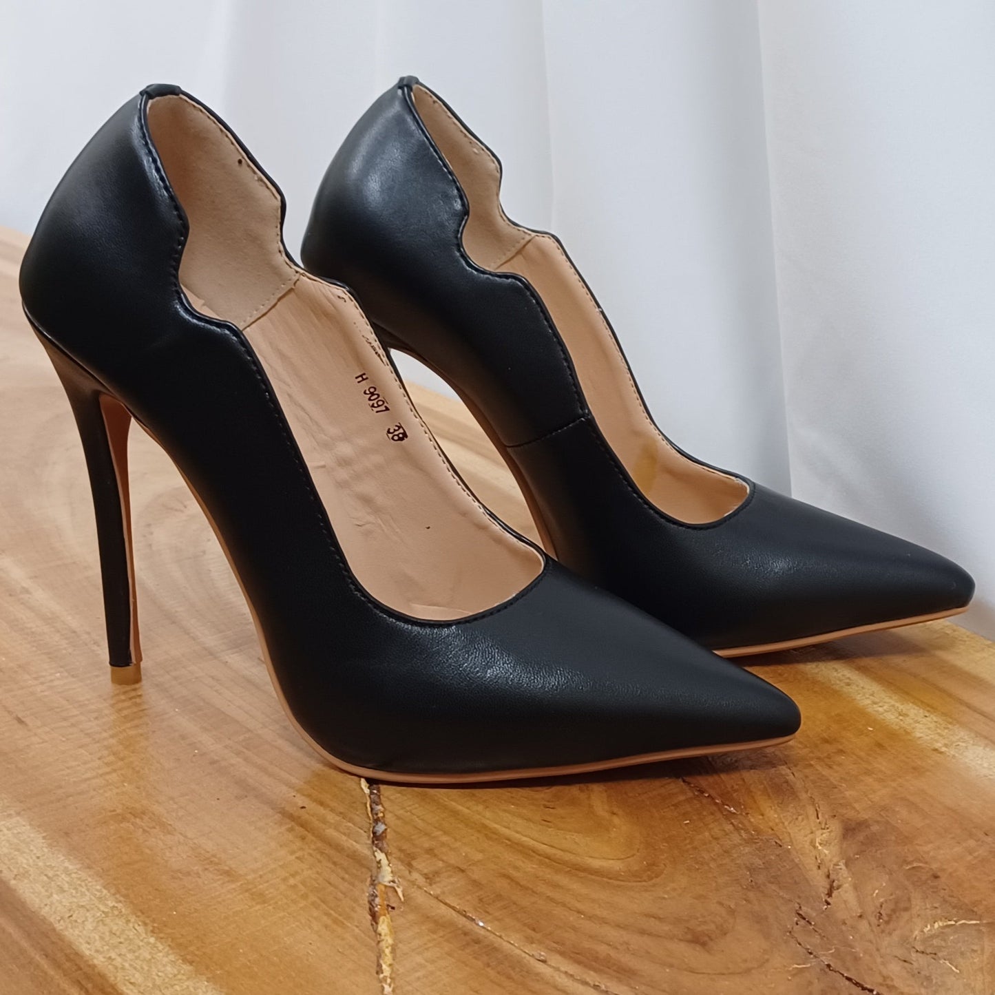 vegan leather black
